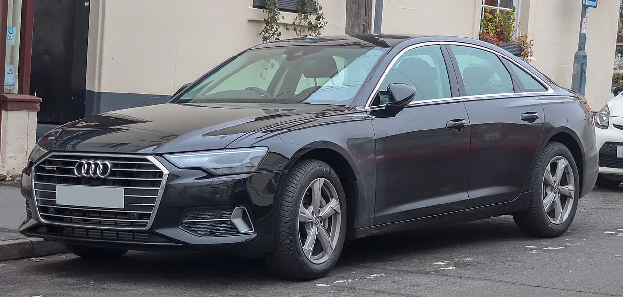 Audi A6 — Reference photograph of this model. Rental car colour, year and specification are confirmed with your quote.