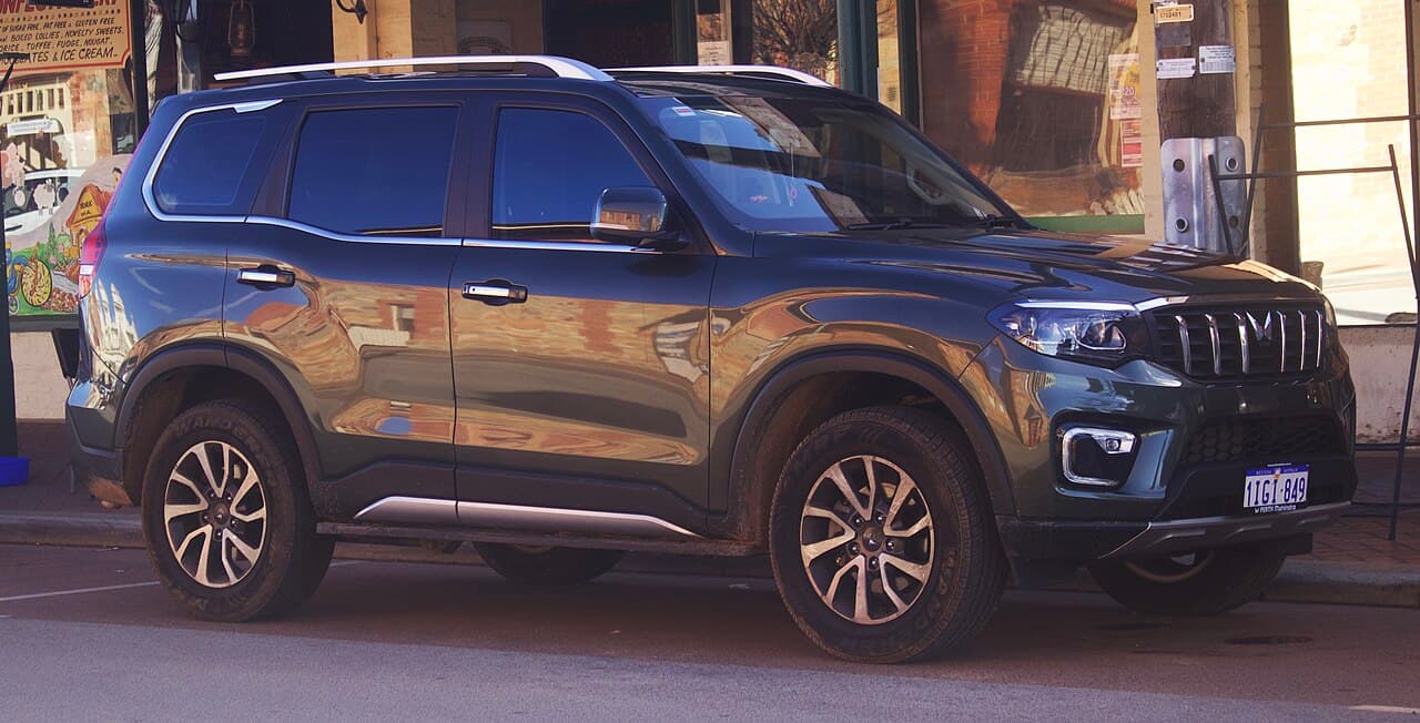Scorpio N — Reference photograph of this model. Rental car colour, year and specification are confirmed with your quote.