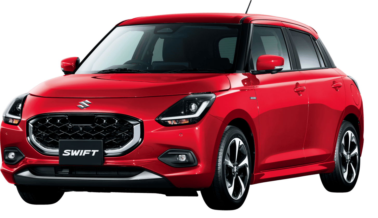 Maruti Suzuki Swift manufacturer model illustration; rental colour and specification confirmed with your quote